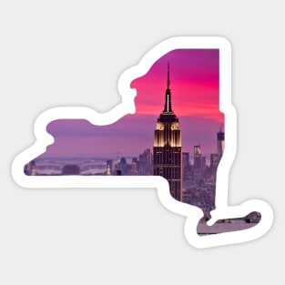 NewYork City Newyork state Sticker